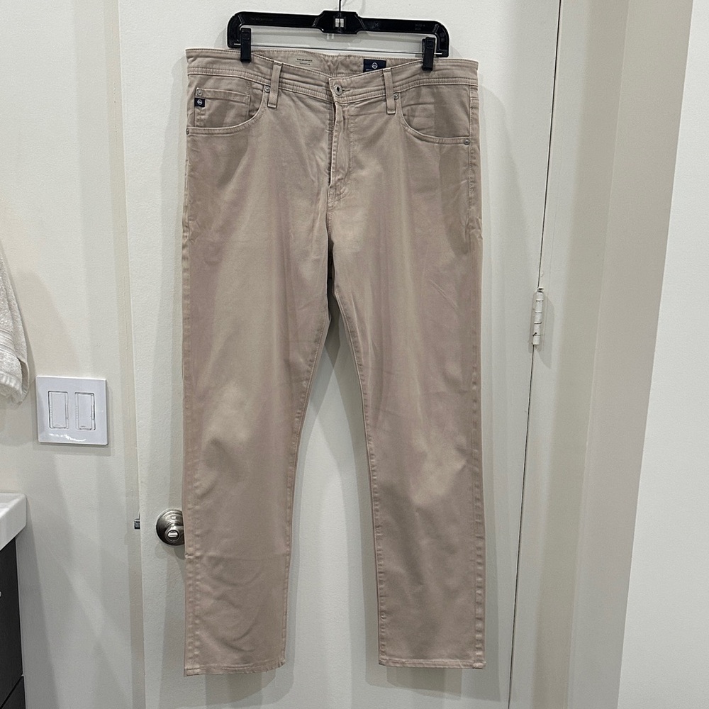 AG Adriano Goldschmied Men's Khaki Chinos